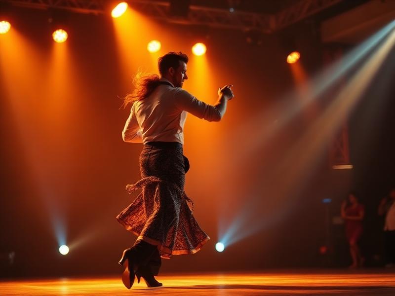 Footwork on stage
